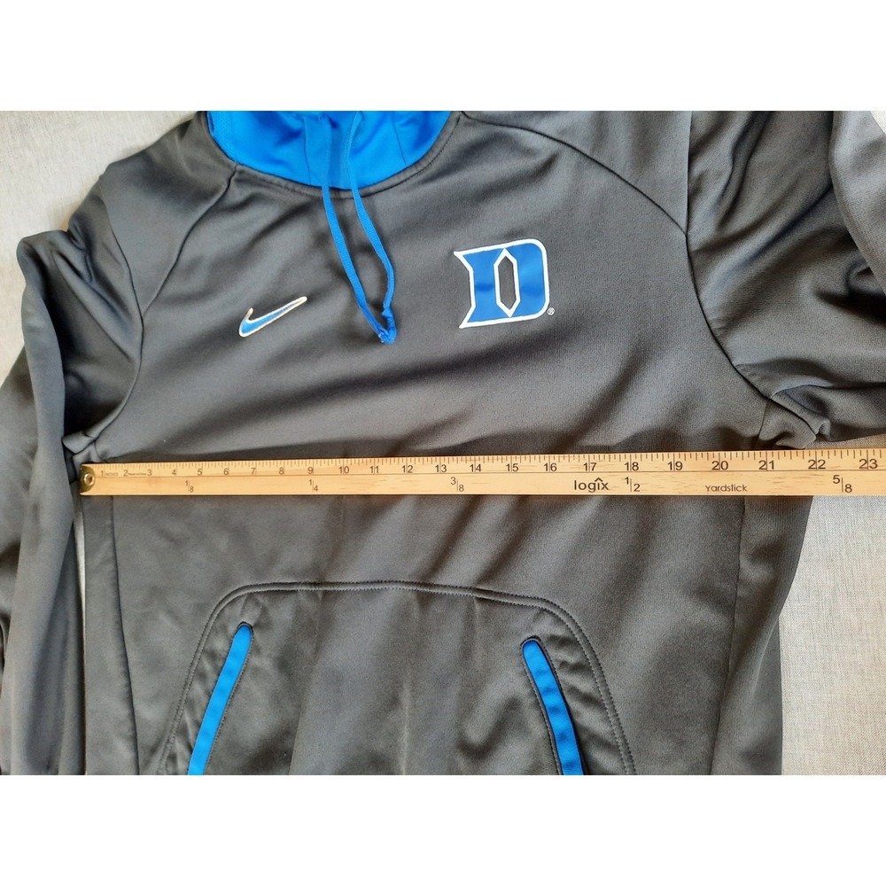 Nike Elite Therma-Fit Elite Mens Medium Duke Blue Fleece Lined Drawstring Hoody View 4